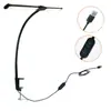 Lámpara de Escritorio con Protección Ocular Estudio Luz de Clip Doble Cabezal Lámpara LED de Escritorio Lámpara de Estudio con Protección Ocular para Dormitorio Luz para Pantalla de Computadora