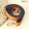 Alça de Bolsa de PU em Estoque com Alça, Ajustável, Padrão Granulado, Peças de Reposição para Bolsa com Ferragens Transversal/Ombro, Multicor, Direto da Fonte