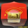 Malasia Lámina de Oro Barras Pequeñas de Oro Tarjetas de Oro Billetes de Oro Cuero Verde Bolsas Verdes Billetes Conmemorativos Encapsulados en Rojo Monedas de Oro Extranjeras y Encapsulación de Efectivo