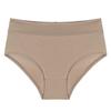 Braguitas Sexy Sin Costuras Estilo Europeo y Americano, Braguitas de Cintura Alta de Color Sólido Brillante Fino con Entrepierna de Algodón Puro, Braguitas Triángulo que Abrazan la Cadera