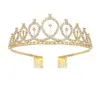 Conjunto de Faixas de Cabeça para Festa de Aniversário Amazon para Mulheres Menina de Aniversário Etiqueta Tira de Ombro com Estampa Dourada Conjunto de Coroa Celebridade da Internet