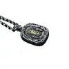 Colgante de Plata de Ley 925 Elefante Marca Zakilam Collar Seiko Collar de Plata Retro para Hombre Personalizado Al por Mayor