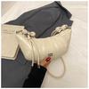 Bolsa Casual de Axila para Mulheres 2026 Novo Estilo Coreano Moda Versátil Bolsa Dumpling Simples Toque de Luxo Bolsa de Ombro Único Transversal para Mulheres