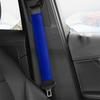 Cubierta de cinturón de seguridad de felpa suave para interior de coche, correa cruzada anti-estrangulación, protector de hombro, cubierta de cinturón de seguridad de felpa de invierno