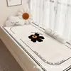 Alfombrilla Sencilla de Imitación Cachemir de Alta Calidad, Amigable con la Piel, para Ventana de Mirador, Repisa de Ventana, Alfombra para Sala de Estar, Dormitorio, Mesita de Noche, Alfombrilla para Balcón, Antideslizante, Resistente al Desgaste