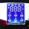 Pantalla de visualización de monitoreo de presión de neumáticos de rueda LCD pantalla de visualización digital pantalla de visualización de detección LCD moldeo rápido