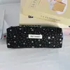 Estuche de Lápices con Lentejuelas de Estrella y Diseño de Corazón Femenino, Bolígrafo Estudiante de Gran Capacidad y Bolsa para Papelería, Bolsa Portátil de Gran Capacidad para Almacenamiento de Brochas de Maquillaje