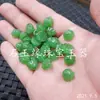 Acessórios Lótus Verde Jade Contas Fruta Verde Lótus Pulseira Colar Brincos Contas Pingente Jade Sintético Raiz de Lótus