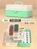 Caja de herramientas para estudiante de arte almacenamiento de pintura hardware plegable para pintura china pintura Estudiantes de primaria primer grado polvo