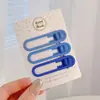 Presilhas de Cabelo de Alta Qualidade Sem Costura para Meninas, Presilhas Bico de Pato para Franja Lateral, Presilhas para Testa para Maquiagem e Lavagem Facial, Grampos de Cabelo Retos, Acessórios de Cabelo
