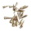 Accesorios para joyería DIY/cobre puro latón cono sólido cono puntiagudo cono cilíndrico perforado colgante de cono de cobre puro fabricantes al por mayor