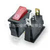 Interruptor Kcd3 Vermelho em Forma de Barco com Luz 3 Pinos 2 Velocidades Interruptor de Panela de Arroz Máquina de Selagem Plástica Interruptor de Máquina de Selagem com Luz