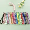 Estilo Doce Fofo Cor Pintada Coração Sino Pequeno Chaveiro Cordão de Celular Pingente Acessórios para Capa de Celular Venda por Atacado