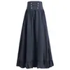 2023wish comércio exterior europeu e americano medieval retro gótico renda cintura renda grande saia swing versátil plus size saia feminina