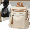 Mochila Retrô de Estudante Universitário 2025 Primavera Nova Tendência Moda Bolsa High-End Mochila Estilo Britânico