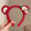 Faixas de cabelo da moda para meninas, perfeitas para outono e inverno, com um design fofo e divertido, apresentando orelhas de gato de desenho animado, e versáteis o suficiente para combinar com qualquer roupa.