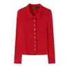 Camisa Larga Casual Elegante de Manga Larga con Cuello Solapa para Mujer, Estilo Europeo y Americano Transfronterizo, Nueva Moda 2026, Holgada, con Botones 1058803
