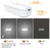 Fabricante de Luz Sensor Corporal Humano Luz Nocturna Inteligente con Sensor, Recargable, para Gabinete de Cocina, Mesita de Noche, Luz Led Geométrica para Uso Nocturno