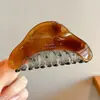Pinzas para el Cabello Dopamina Primavera/Verano para Mujer, Pasadores de Colores, Pinzas de Tiburón, Pinzas para el Cabello de Lunares y Estampado de Leopardo para la Parte Posterior de la Cabeza, Accesorios para el Cabello de Alta Gama