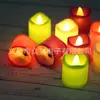 Vela eletrônica Wave, vela eletrônica LED colorida, vela eletrônica romântica e criativa para casamento, vela eletrônica para atacado.