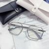 Nuevos Armazones de Gafas Fotocromáticos de Doble Puente Retro de Moda al por Mayor para Hombres, Gafas sin Graduación, Lentes Terminados de Moda para Mujeres
