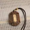 Venta Directa de Fábrica de Colgante de Paz de Piedra Preciosa con Accesorios Chapados en Oro, Colgante Atractor de Riqueza y Protector, Cadena para el Cuello y Joyería