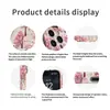 Estilo Delicado Bordado Tridimensional Imitación Casa en Árbol Flor de Cerezo Funda para Teléfono Móvil Venta al por Mayor Iphone18Promax Funda Dura Integral
