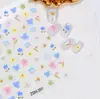 Novo Adesivo para Nail Art Estéreo 5D Em relevo Borboleta Flor Renda Laço Rosa Adesivo de Unha de Alta Qualidade