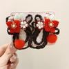 Horquilla de Año Nuevo Antigua para Niños con Borla Accesorios para el Cabello Ropa de Actuación Hanfu Accesorios Cheongsam Par de Horquillas Accesorios para el Cabello de Año Nuevo