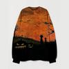 Sudadera Europea y Americana Nueva Exclusiva Transfronteriza con Estampado Digital 3D, Cuello Redondo Casual Moda Urbana, Estilo Unisex Personalizado DIY