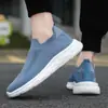 Zapatos para Hombre Malla Transpirable Zapatos Deportivos Slip-On Zapatos Perezosos Cómodos Zapatos Casuales Transpirables Zapatos para Caminar para Hombre