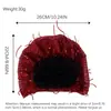 Chapéu Lenço para Mulheres com Cabelos Brancos Novo Estilo Chapéu Lenço com Franja e Lantejoulas Versátil Headwear Chapéu Lenço Redutor de Idade Estiloso