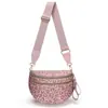 Bolsa Tendência de Ombro Único para Mulheres, Nova Moda Versátil em Tecido Oxford de Grande Capacidade Formato Concha, Bolsa Transversal Casual Leve