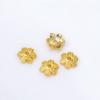 Banhado a cobre 18K True Gold Torus 14K True Gold Colar Pulseira Frisado Torus Spacer diy Metal Jóias Acessórios