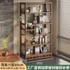 Estante de exhibición estante de almacenamiento multicapa estante de té de nan bamboo estilo chino nuevo estante de exhibición de adorno de hojas de té de pie gabinete de té pequeño