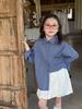 Ropa Infantil Weimu Conjunto de Otoño para Niñas 2026 Nuevo Elegante Camisa Casual y Conjunto de Pantalones Florales para Bebés Niñas