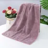 Toalha de coral fleece doméstica absorvente sem fiapos toalha facial para adulto toalha de presente publicitária secagem rápida atacado toalha para secar cabelo