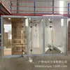 Sauna 3 em 1, chuveiro de infravermelho distante, sala de vapor acrílica, sala de vapor seca e úmida, sala de ondas de luz, sala de espectro