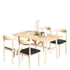 Cadeira de Jantar Cadeira de Dormitório Banqueta para Mesa de Estudo Casa Imitação Madeira Maciça Cadeira com Encosto em Chifre Cadeira Simples Moderna para Mesa de Jantar