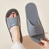Chinelo de Couro Masculino para Casa Interno Antiderrapante Respirável Portátil Hotel Hospedagem de Alto Nível para Casa Receber Convidados