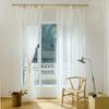 Mosquiteros de Poliéster, Cortinas Translúcidas para Habitaciones de Hotel, Ventanas de Mirador Modernas, Parasol Comercial Sencillo y Filtro de Luz