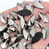 9*18Mmab Color Gota de Agua Rhinestones Acrílicos Rhinestones de Fondo Plano para Joyería Manualidades Decoración Accesorios de Ropa Materiales DIY