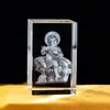 Cupido Música Ángel Talla de Cristal - Abastecimiento en Amazon, Cubo de Talla de Cristal Exclusivo Transfronterizo Regalo Creativo
