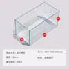 Acuario de Cristal Blanco Ultra de Cristal Dorado Fluvial Doméstico Grande, Mediano y Pequeño Rectangular Tanque de Plantas Acuáticas Selva Tortuga