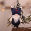 Jinming Corona Nuevas Decoraciones Navideñas Colgante de Anciano sin Rostro Decoración de Árbol de Navidad Colgante de Muñeca Creativa Muñeca