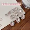Strass de cristal K9 brilhantes, sem base necessária, perfeitos para nail art, criando um visual luxuoso e versátil com strass em formato de ovo de pombo rosa.