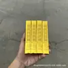 Barras de ouro pequenas espessas de alto brilho para atrair riqueza e tesouros, um presente para inaugurações de negócios, decoração de casa, artesanato de escritório e presentes