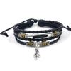 Pulsera Exótica de Estilo Étnico Personalizada Vintage con Cuentas Ajustable para Parejas de Hombres y Mujeres, Pulsera de Joyería de Moda para Celebridades de Internet