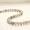 Suministrado Directamente del Fabricante, Piedra Natural Brillante Labradorita Cuentas Redondas, Cuentas Sueltas, Accesorios para Joyería DIY Hechos a Mano, Cuentas en Stock para Venta al Por Mayor