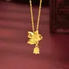Colar Orquídea Borboleta feminino novo estilo chinês nicho design oco filigrana borboleta corrente clavícula joias da moda nacional